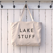 Load image into Gallery viewer, Canvas Totes - Lake Themed &amp; Customizable
