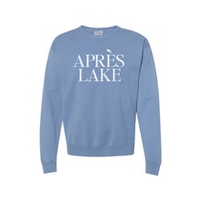 Load image into Gallery viewer, Aprés Lake Pigment Dyed Crew Sweatshirt
