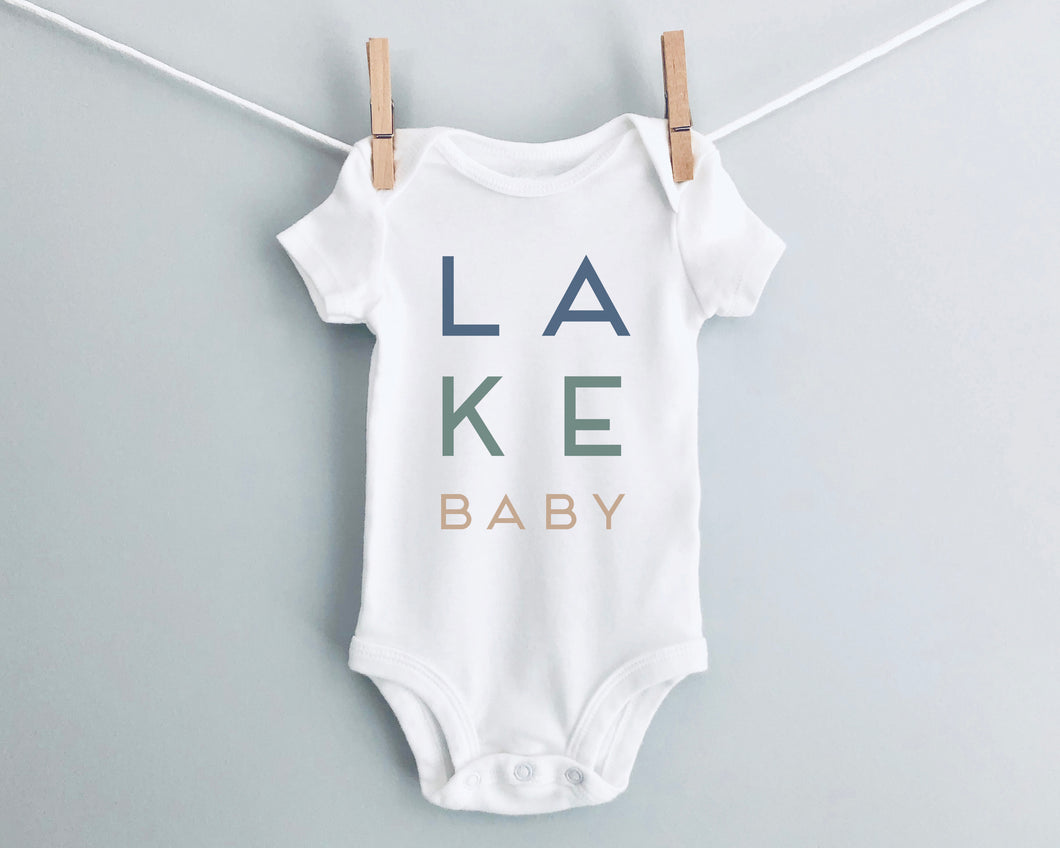 Lake Baby Onesie