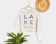 Load image into Gallery viewer, Lake Girl Cropped Hoodie
