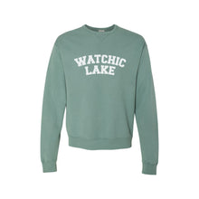 Load image into Gallery viewer, Custom Varsity Lake Pigment Dyed Crew Sweatshirt
